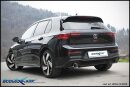 VW Golf 8 2.0 GTI 245PS Sportauspuff 100mm X-RACE Edelstahl