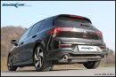 VW Golf 8 2.0 GTI 245PS Sportauspuff 100mm X-RACE Edelstahl