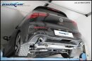 VW Golf 8 2.0 GTI 245PS 70mm Sportauspuff 100mm X-Race...