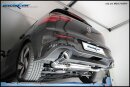 VW Golf 8 2.0 GTI 245PS 70mm Sportauspuff 100mm X-Race Edelstahl