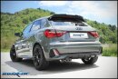 Audi A1 GB 1.0T TFSI 116PS Sportback Sportauspuff 2x70mm Racing Edelstahl