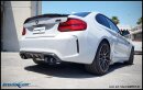 BMW M2 3.0 410PS X-RACE BLACK MATT Klappensportauspuff Edelstahl