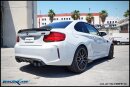 BMW M2 3.0 410PS X-RACE BLACK MATT Klappensportauspuff Edelstahl