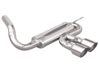 Ford Focus 2.0 TDCI ST3 185PS Sportauspuff 102mm RACING Edelstahl