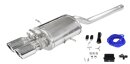 Mini Cooper S 1.6 175PS Inoxcar Klappenauspuff 2x80mm...