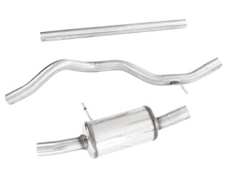 Renault Megane4GT 1.6 TCE 205PS Inoxcar Sportauspuff Mittelrohr Endschalldämpfer Catback Edelstahl