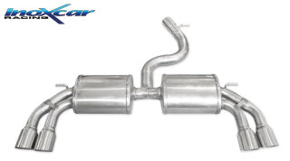 Audi A3 8V S3 2.0 TFSI 300PS Endschalldämpfer 2x80mm Racing Edelstahl