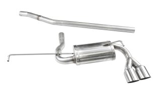 Fiat 500X 1.0 120PS 80mm Racing Sportauspuff Edelstahl