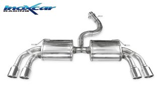 Audi A3 8V S3 2.0 TFSI 300PS Sportauspuff 2x80mm X-Race Edelstahl