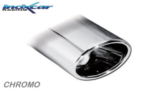 Audi A3 8V S3 2.0 TFSI 300PS Endschalldämpfer oval 150x105mm Edelstahl