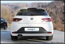 Seat Leon 2.0 TDI FR 150PS Sportauspuff 2x80mm RACING Edelstahl
