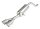 Peugeot 208 1.2i T 130PS Sportauspuff 2x80mm RACING Edelstahl
