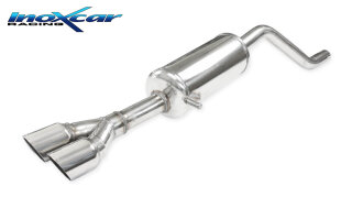 Opel Corsa F 1.2i T GS-Line 131PS Sportauspuff 2x80mm RACING Edelstahl