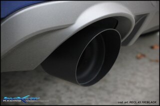 Renault Clio 5 1.3TCe 131PS Sportauspuff 100mm BLACK CERAMIC Edelstahl