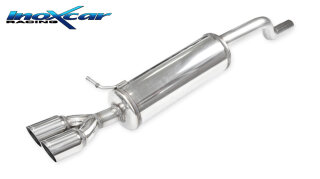 Audi A1 GB 35TFSI 1.5T 150PS Sportback Inoxcar Sportauspuff 2x70mm Racing Edelstahl