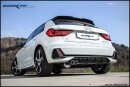 Audi A1 GB 35 TFSI 1.5T 150PS Sportback 2x70 X-Race Klappenauspuff Inoxcar Sportauspuff