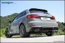 Audi A3 8V 1.5 TFSI 150PS 2WD SPORTBACK Sportauspuff 80mm Racing Edelstahl