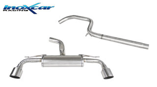 VW Golf 7.5 2.0 GTI 245 PS Inoxcar Catback Sportauspuffanlage Mittelrohr 114mm Racing Edelstahl