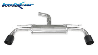 Cupra Leon 2.0 245PS Sportauspuff Endschalldämpfer 100mm X-Race Black Matt Edelstahl