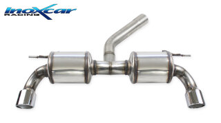 BMW F20 2.0T 184PS Inoxcar Sportauspuff Duplex 90mm X-Race Edelstahl