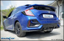 Honda Civic 1.5 Turbo 182PS Restyling Adapter Edelstahl