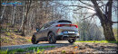 Cupra Formentor VZ 2.0 TSI 4Drive 333PS Inoxcar Klappenauspuff 2x90mm X-Race Black Matt 76mm Edelstahl
