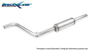 Skoda Fabia PJ Monte Carlo 1.5 TSI 150PS Mittelschalldämpfer Edelstahl