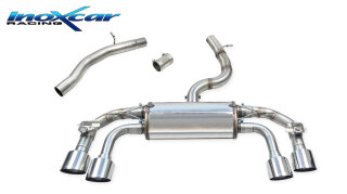 Audi S3 8Y 2.0 TFSI 333PS Klappenauspuff Anlage 2x100mm Racing