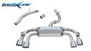 Audi S3 8Y 2.0 TFSI 333PS Inoxcar Klappenauspuff Anlage...