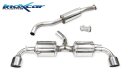 Toyota Yaris GR 1.6 261PS Catback Sportauspuff 100mm...