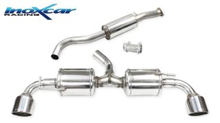 Toyota Yaris GR 1.6 261PS Inoxcar Catback Sportauspuff 110mm X-Race Edelstahl