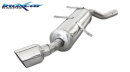 BMW E30 320I Sportauspuff 102mm RACING Edelstahl