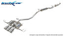 Honda Civic R 2.0i V-Tech 329PS Klappenauspuff 3x114mm RS...