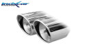 BMW F20 2.0 Turbo 125I 218PS Klappenauspuff 2x80mm X-RACE...