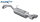 Audi A1 1.4 125PS Sportauspuff 2x80mm X-RACE Edelstahl