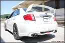 Subaru Impreza 4WD 2.5T WRX STI 10MY 300PS Mittelschalldämpfer 70mm Edelstahl