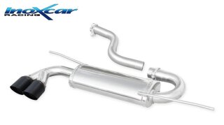 VW SCIROCCO 1.4 TSI 160PS Sportauspuff 2x80mm Racing Black Ceramic Edelstahl