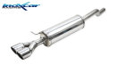 VW Polo Aw 1.0 TFSI 95PS Sportauspuff 2x80mm X-RACE...