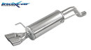 Abarth Punto Evo Alfa MiTo Sportauspuff 2x80mm RACING...