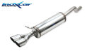VW Polo Aw 1.0 TFSI 95PS Sportauspuff 2x80mm RACING...