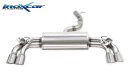 Audi A3 8V S3 2.0 TFSI 300PS Klappenauspuff 2x80mm RACING...