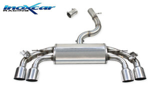 VW Golf 7.5 2.0 R Performance 310PS Klappenauspuff 2x100mm RACING Edelstahl