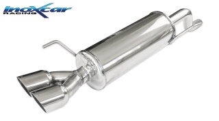 Alfa Romeo Mito 1.4I 79PS Sportauspuff 2x80mm RACING Edelstahl