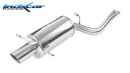 Subaru IMPREZA 4WD 2.0 WRX TURBO Sportauspuff 101mm RALLY...