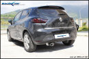 Renault Clio 4 900 75PS-90PS Sportauspuff 120x80mm Edelstahl