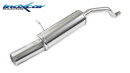 Renault Clio 4 900 75PS-90PS Sportauspuff 102mm Edelstahl