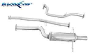 Subaru Impreza WRX Turbo 2.0 Rennsportauspuffanlage 60mm Gruppe N mit Kat-Ersatzrohr Edelstahl