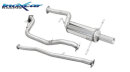 Subaru Impreza GT Turbo 2.0 Rennsportauspuffanlage 60mm...