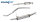 Renault Megane I RS 2.0 16V 150PS Rennsportauspuffanlage 50mm Gruppe N Edelstahl
