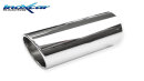 Universal-Endrohr 90mm X-RACE zum Anschweißen...